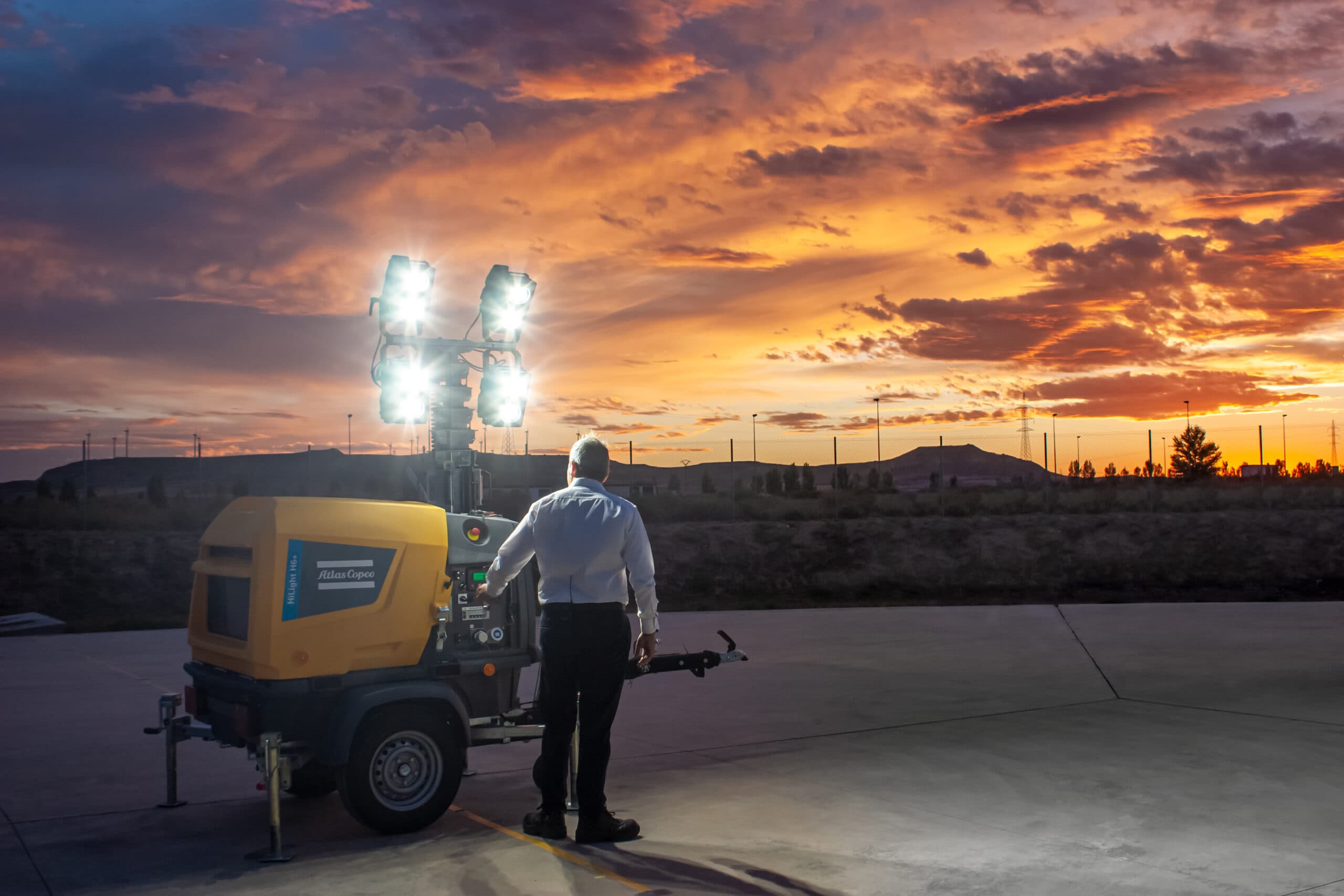 Atlas Copco HiLight H6+ lysmast