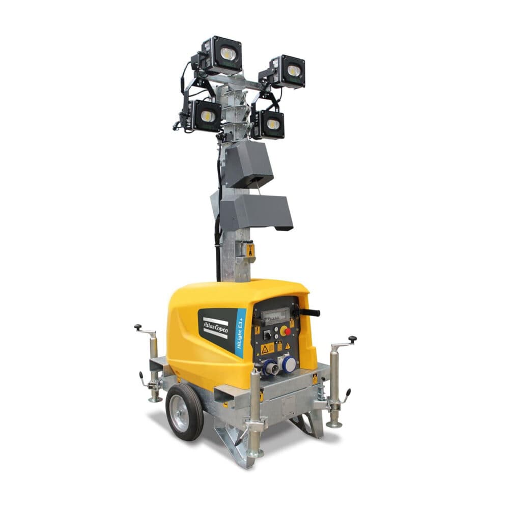 Atlas Copco Hilight E3 transportabel Lysmast