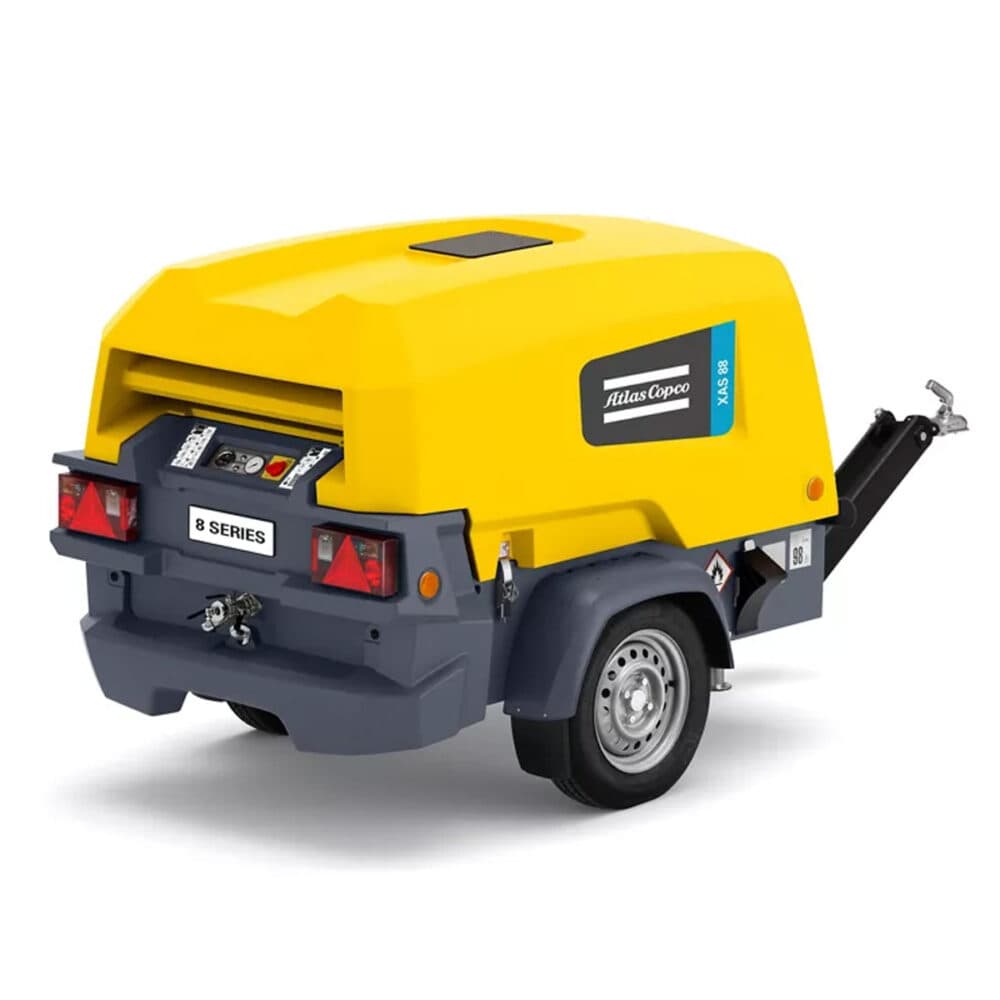 Atlas Copco XAS88 transportabel kompressor