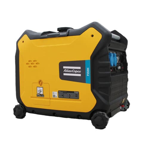 Atlas Copco P3500I bensindrevet generator med inverterteknologi