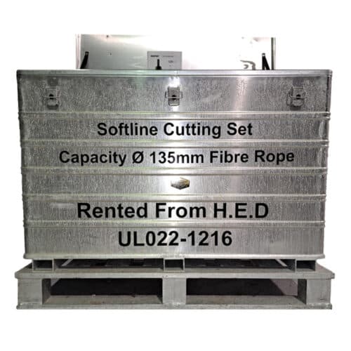 HED softline kutter for opptil 135 mm fiber tau