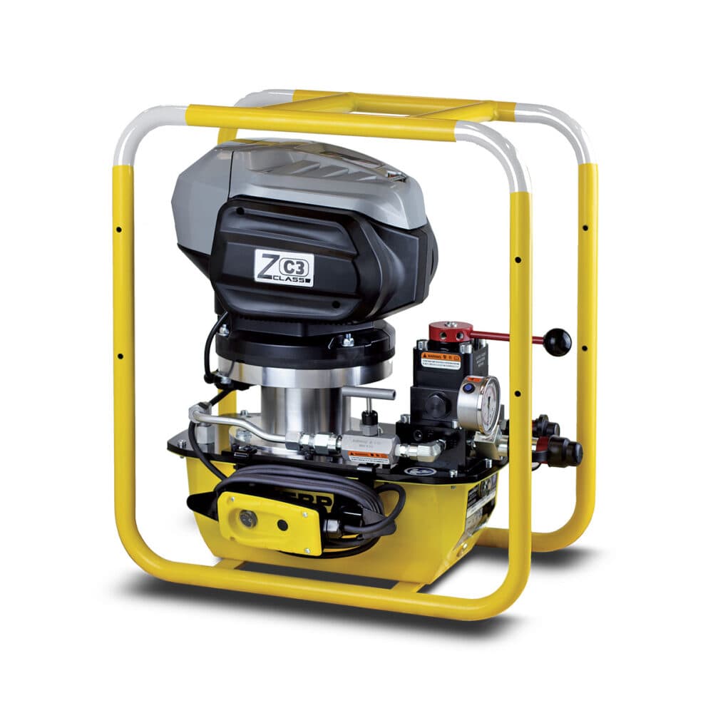 Enerpac ZC3 Z serie hydraulisk pumpe, Elektrisk drift på pumpe